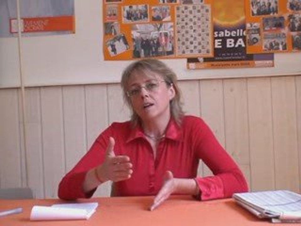 Isabelle Le Bal "Je suis au MoDem par conviction"