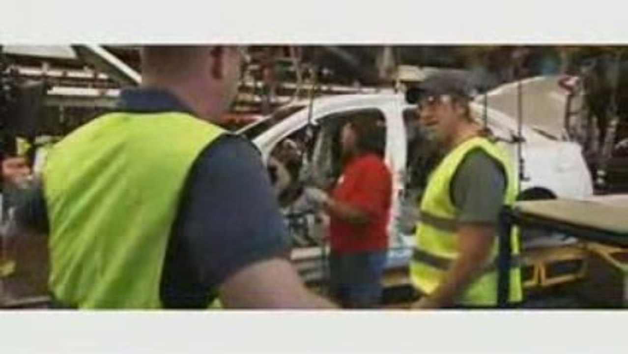 Mike Rowe Tours Ford Plant, Builds a 2010 Taurus