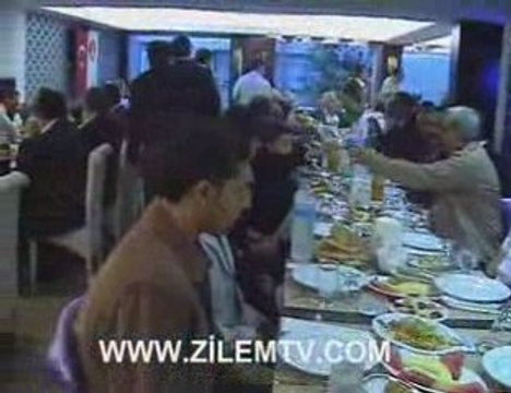 ZİLE BEL.BAŞ.LÜTFİ VİDİNEL PROTOKOLE İFTAR YEMEĞİ VERDİ -1-