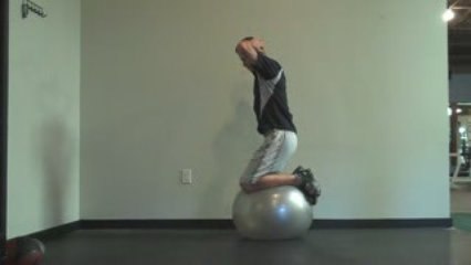 Step 1: Kneeling on a Stability Ball