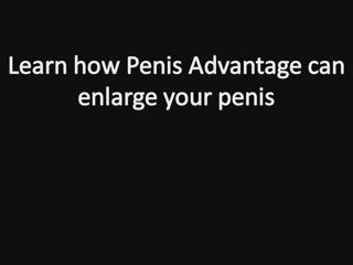 Penis Advantage