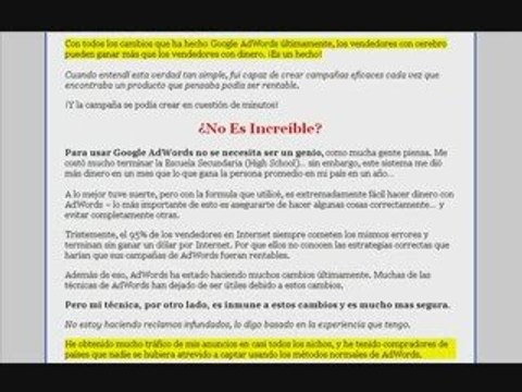 ganancias con adwords