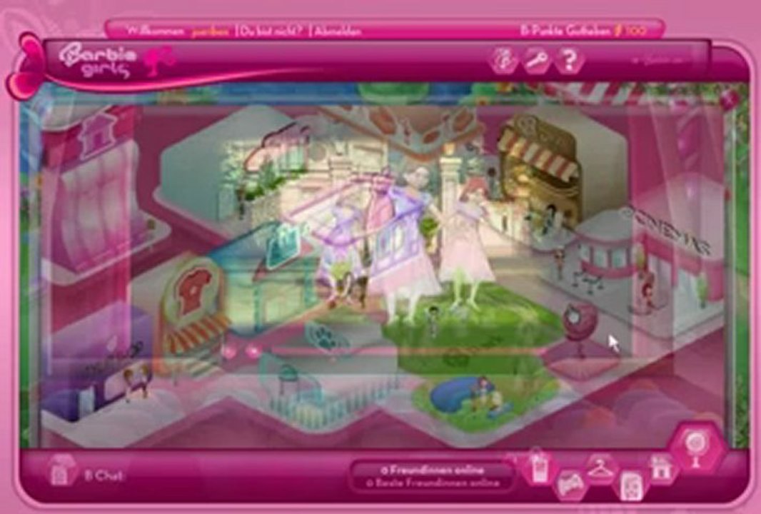 Barbie Girls Virtual World for Girls video Dailymotion