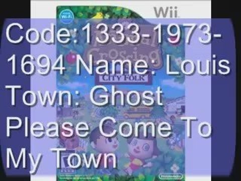 my friend code Name:Louis Town:Ghost Code:1333-1973-1694