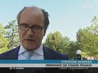 La grogne des salariés de l'usine Cognis à Boussens