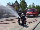 CPI Saint Denis les Bourg - Exercice incendie à la creche