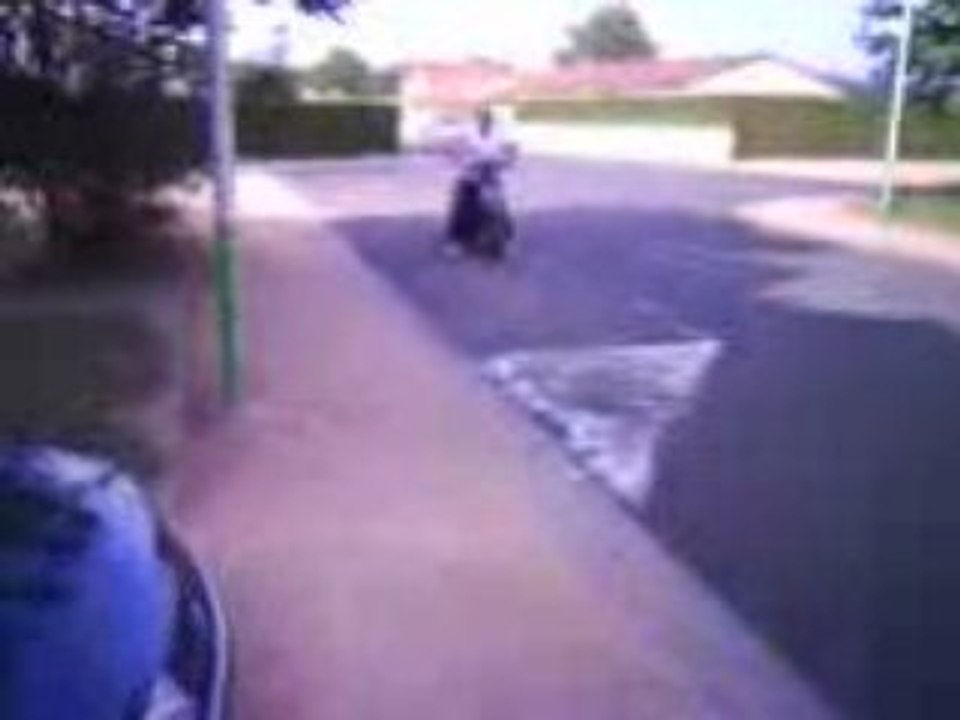 yann et son scoot