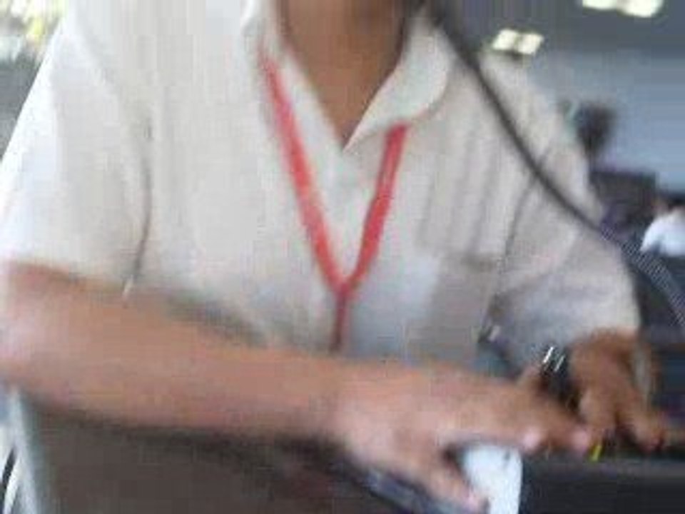 Salle d'embarquement air algerie Walid