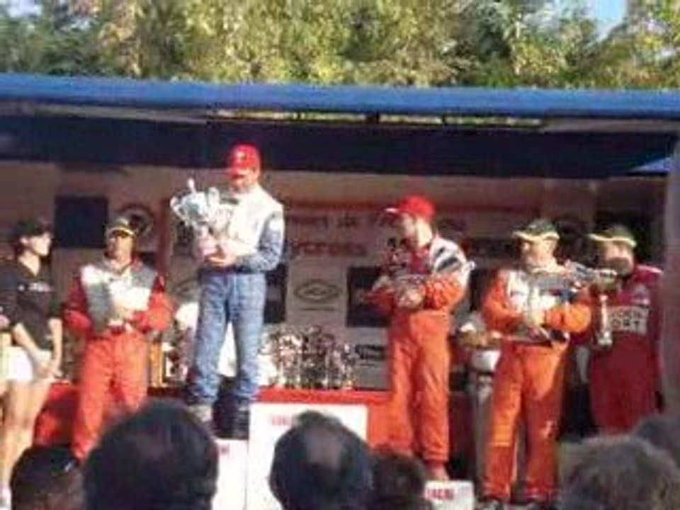 Rallycross Lohéac 2009 podium D4