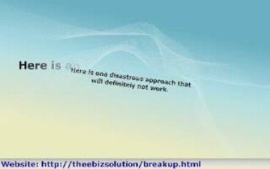 Hints For Making Up After A Breakup