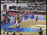 Equipo de baloncesto femenino decimo campeon de Asia