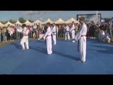 Pokaz Taekwon-do ITF LKS Lotos