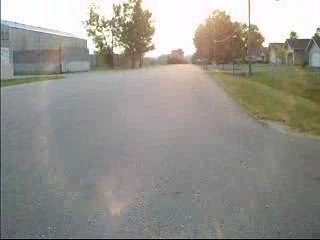 Adam Rides Scooter