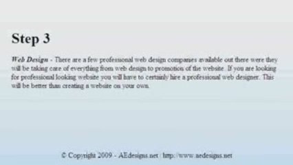 AEdesigns.net - How to Make a Website Tips and Tutorials