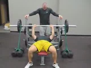 Hockey Training Bench Press vs Bands