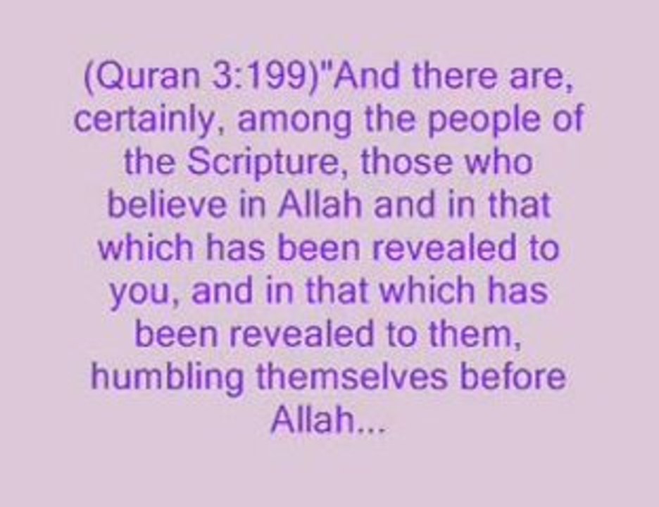 Jews & christians in Allah sight