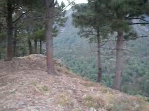 Ghisoni, Hameau de Galgacciu Panorama depuis la Chapelle.