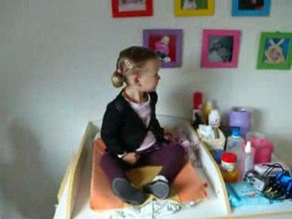 défouloir avec papa avant d'aller à l'école