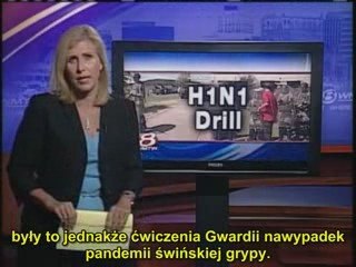 Ćwiczenia Gwardii Narodowej na wypadek zamieszek (A/H1N1)