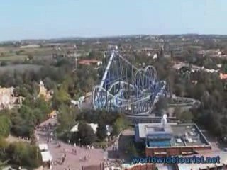 Italy Gardaland Theme Park - Panoramic view