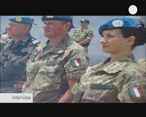 Marina Catena lieutenant et humanitaire