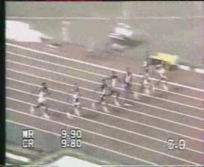 1991 Tokyo Wc - Men 100M - Carl Lewis
