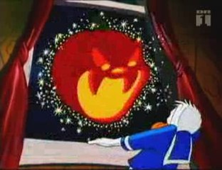 Cartoons - Donald Duck - Trick Or Treat Halloween