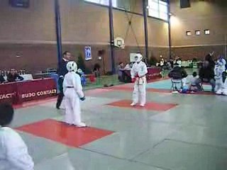 combat de karater COMPETITION (partie2)