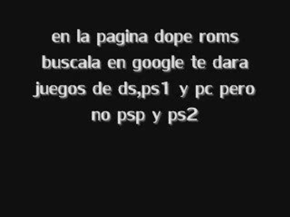 como descargar juegos de psp,ds,psx,ps2 y pc