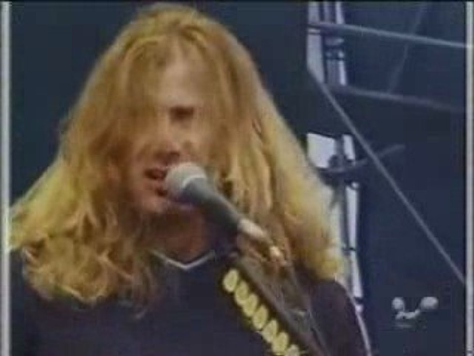 Megadeth - Holy wars (live au Japon 99)
