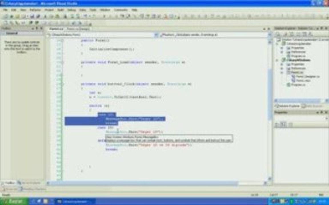 CSharp Switch