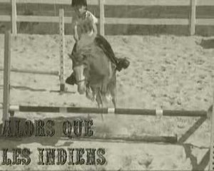 Les indiens Shetlands attaqués par les cow-boys.