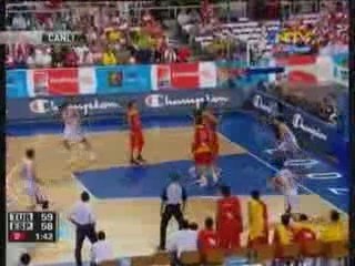 Türkiye Ispanya  63 - 60  Eurobasket 2009