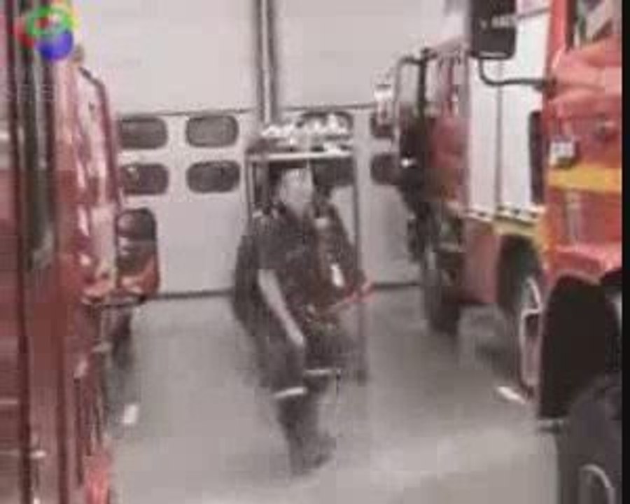Les pompiers s'amusent^^