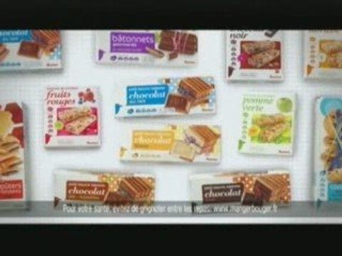 Pub Auchan - Petits Beurres au Chocolat au Lait