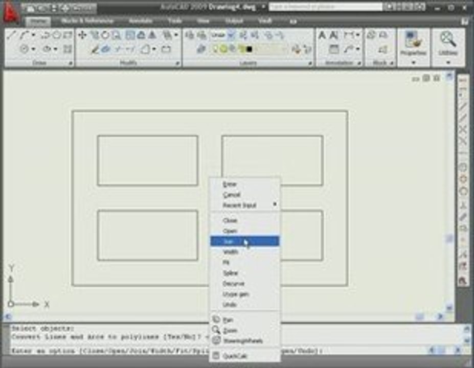 AutoCAD 2009 Tutorial Polyline