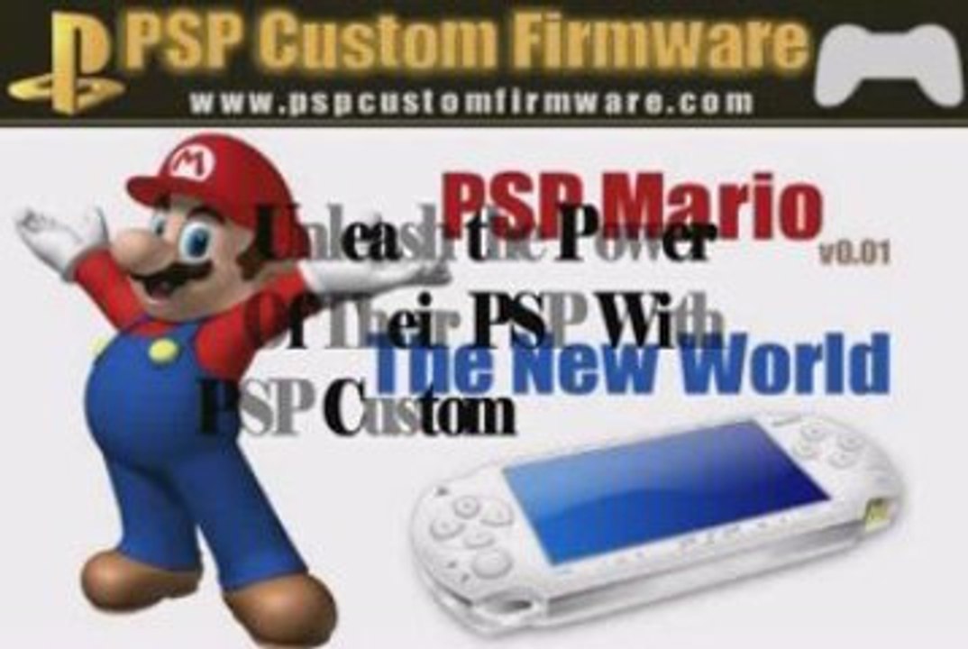PSP Mario Presents Mario The New Worlds