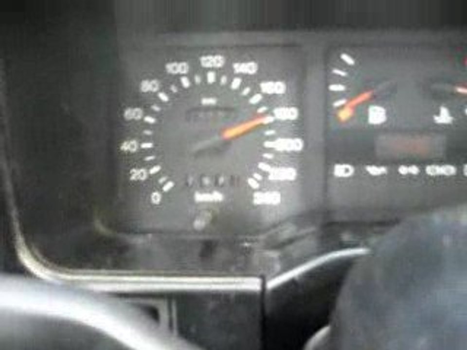 test accélération ford sierra dohc 0 a 180km/h