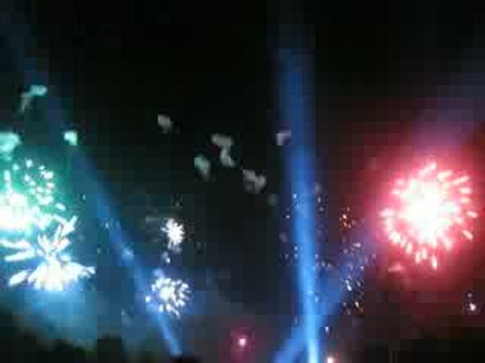 Feu d'artifice Saint-Cloud, le 12/09/09