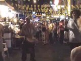 drum jam and drum circle on khao san road bangkok thailand