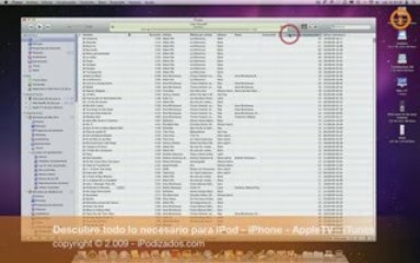 Como ordenar las columnas en iTunes 9