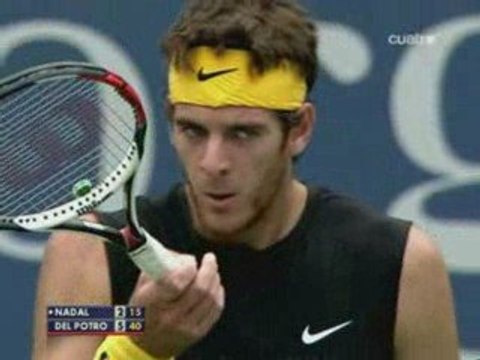 Primer set de la semifinal para Juan Martín Del Potro