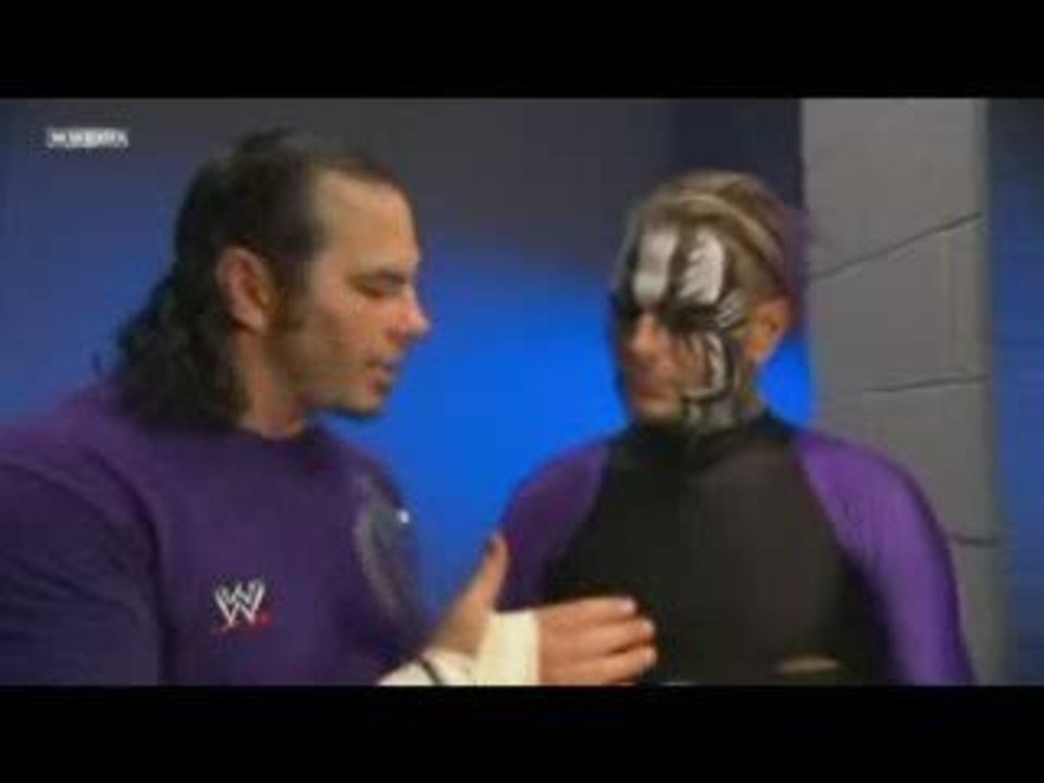 Jeff Hardy and Matt Hardy Backstage (Smackdown)