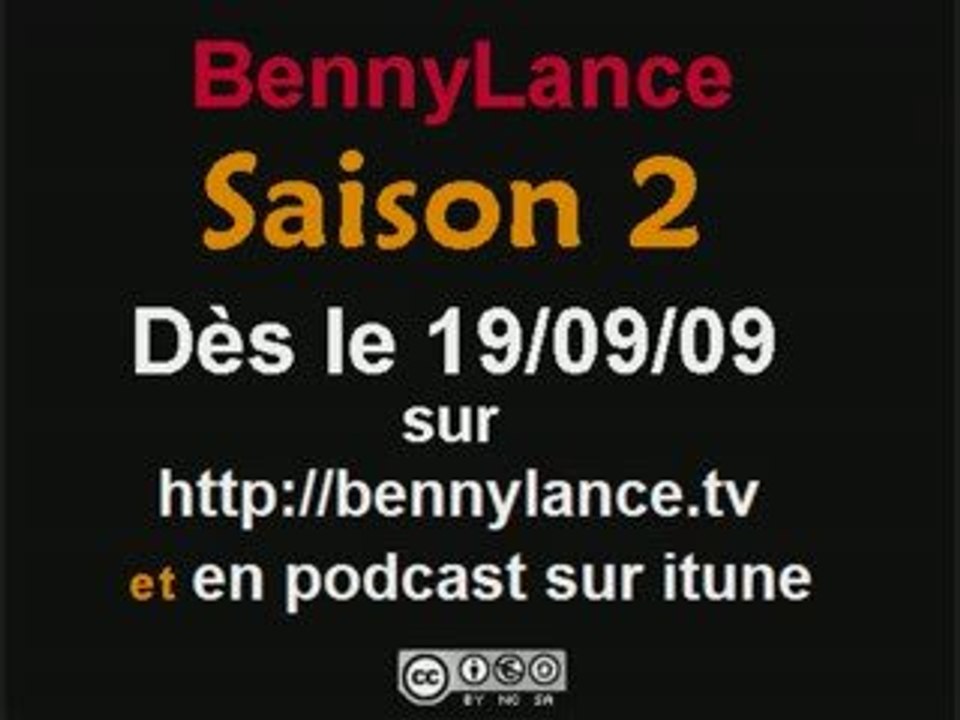 Bande annonce de la saison 2 des BennyLance News