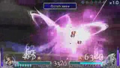 dissidia - Squall (level 70)  versus Sephiroth (level 100)