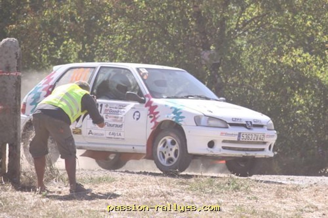 Caméra embarquée Jean-Pierre Vital Rallye Terre Causses 2009