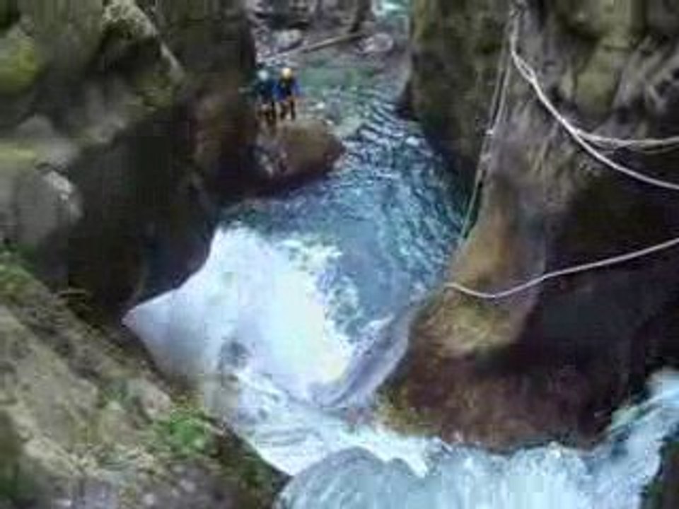 Rappel Tobogan du Bitet