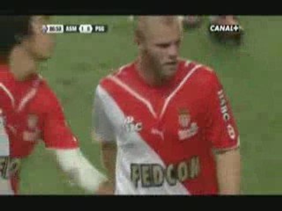 Monaco 2-0 PSG 13-09-09  (Les 5 Derniere Min)