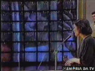 Marina Lima no Faustão (1990) - À Francesa