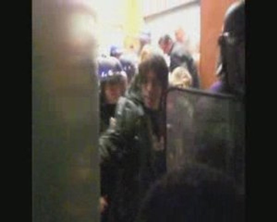 Nantes : Gardes mobiles à la fac LRU 2007